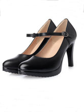 Zapatos de tacón alto con punta puntiaguda y tacón de aguja impermeables
